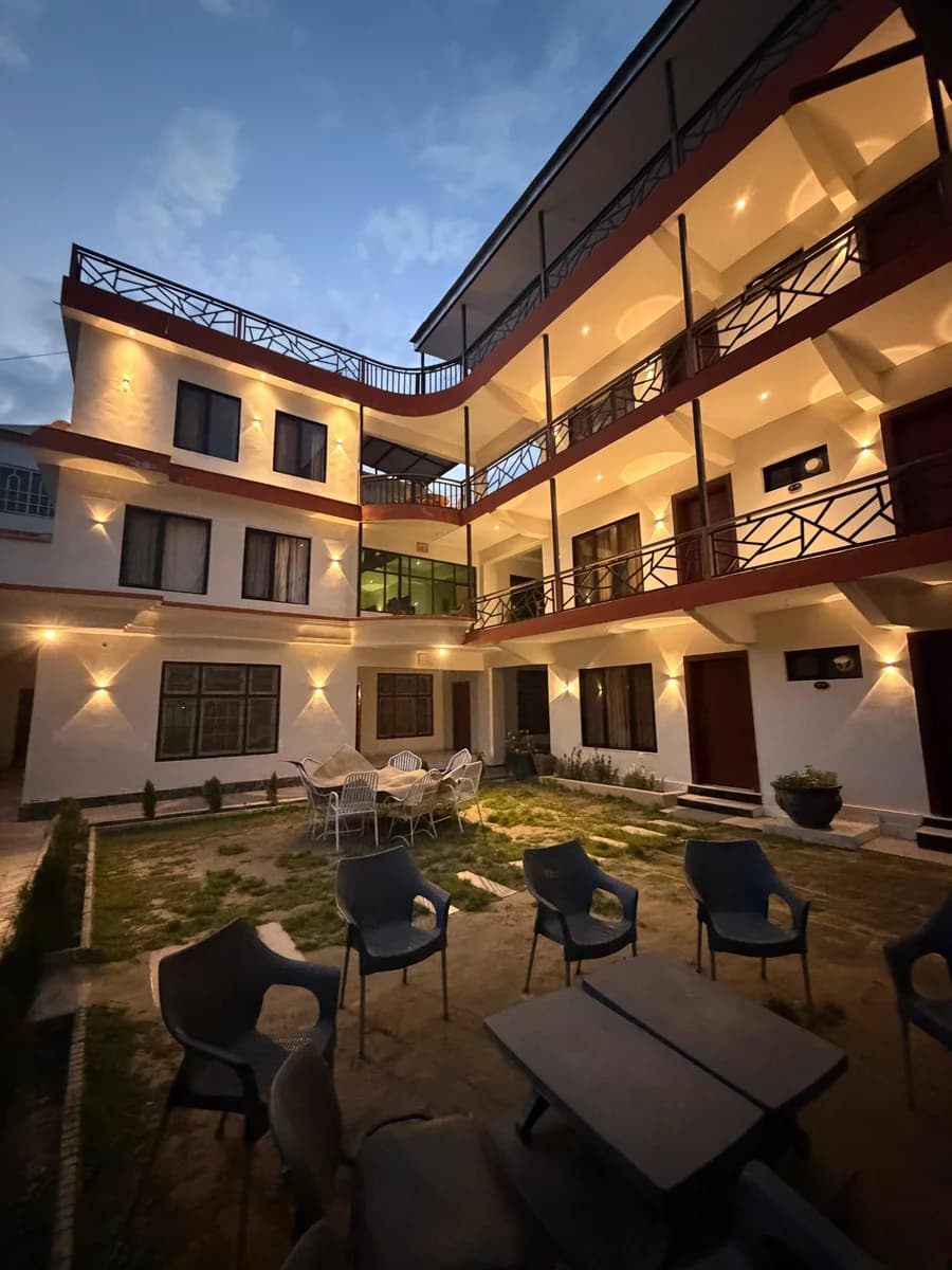 Lodge Exterior — Alnoor Lodges Skardu
